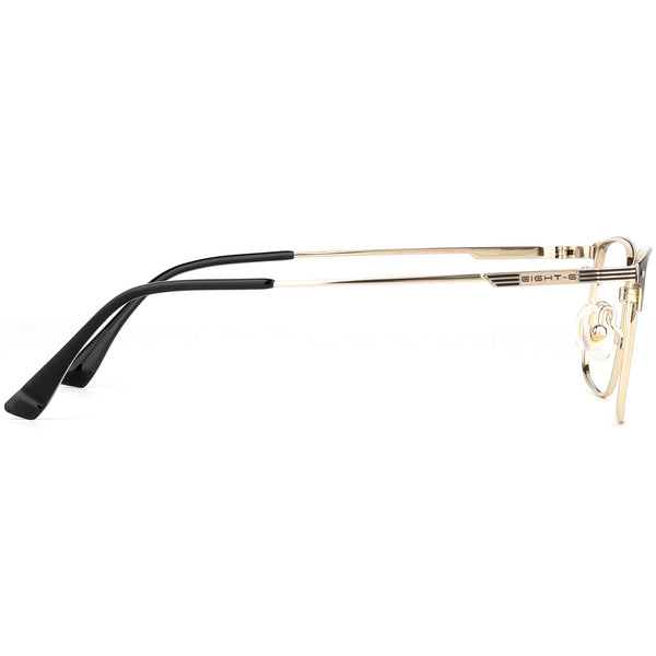 Rectangle Glasses EF1156 - Wide Frames for Men with Larger Heads