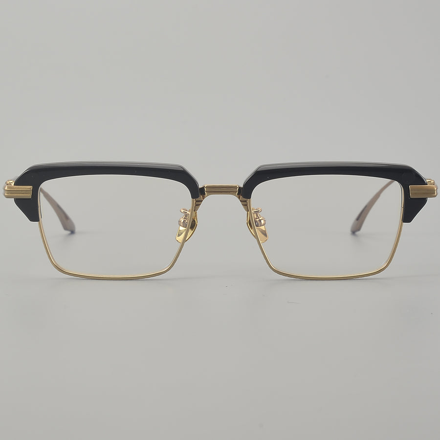 Browline Glasses EF1130 - Wide Frames for Men with Larger Heads