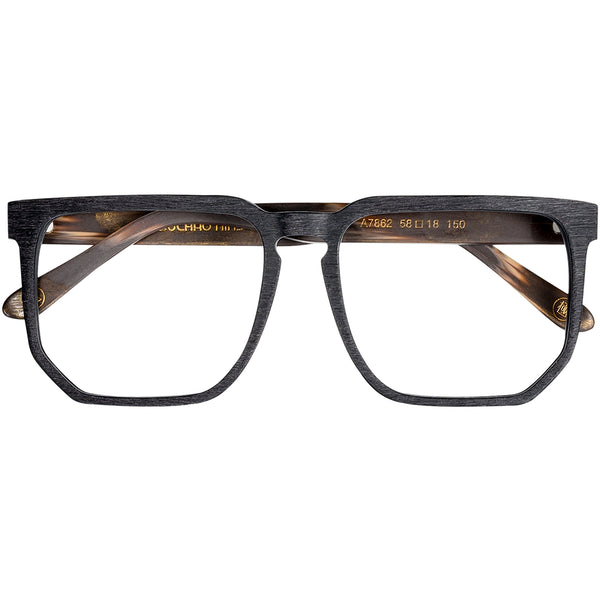 Square Glasses A1046 - Wide Frames for Men with Larger Heads