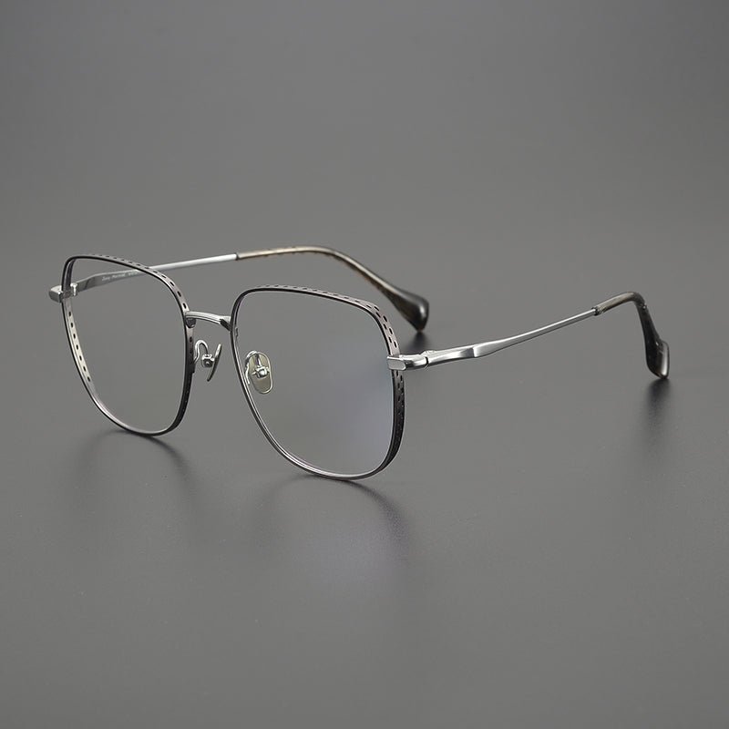 Square Glasses MW1417 - Wide Frames for Men with Larger Heads