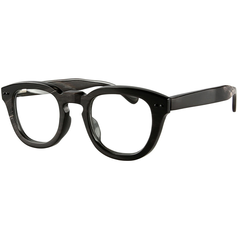 Buffalo Horn Square Glasses NJ1210