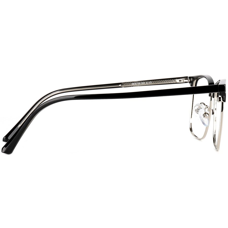 Square Glasses EF1108 - Wide Frames for Men with Larger Heads