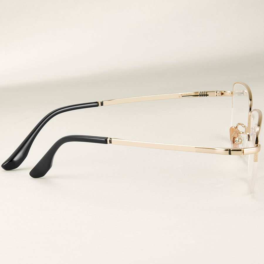 Rectangle Glasses EF1069 - Wide Frames For Men With Larger Heads