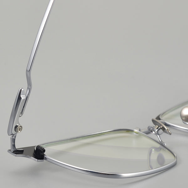 Browline Glasses EF1122 - Wide Frames for Men with Larger Heads