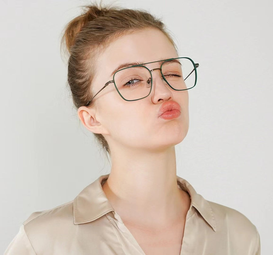 Aviator Glasses MW1247 - Wide Frames for Men with Larger Heads