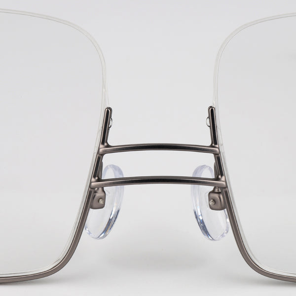 Square Billiards & Pool Glasses RV1052 – Reverse Half-Rim, Adjustable Tilt