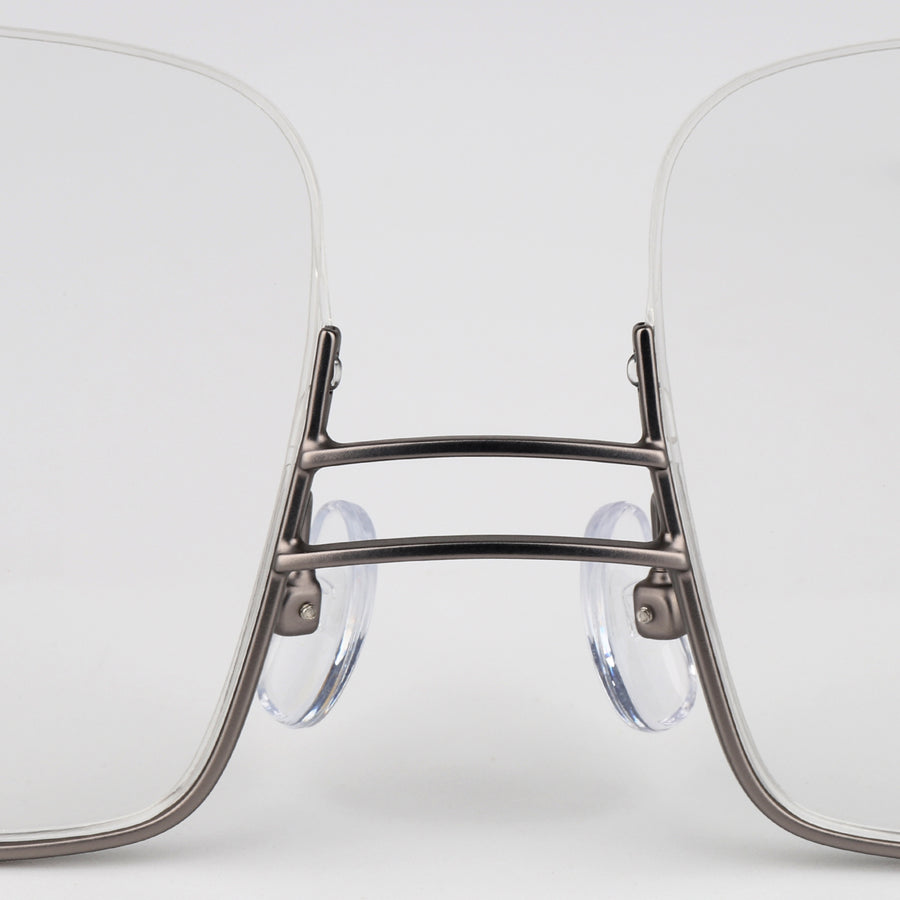 Square Billiards & Pool Glasses RV1052 – Reverse Half-Rim, Adjustable Tilt