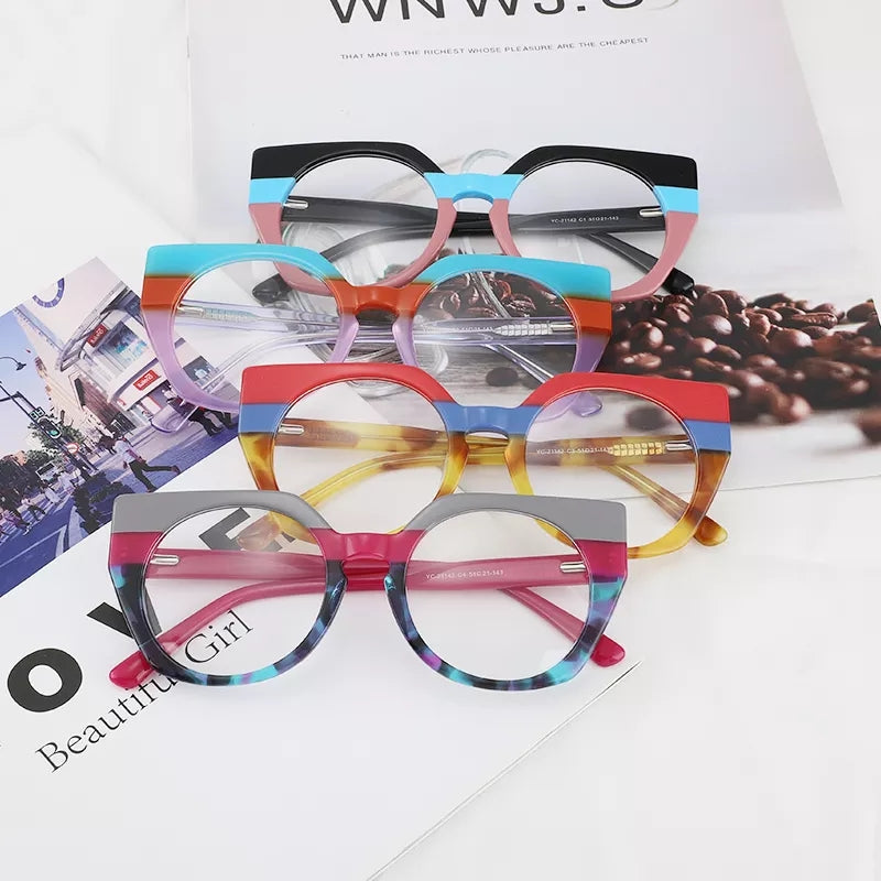 Cat-Eye Glasses A3756