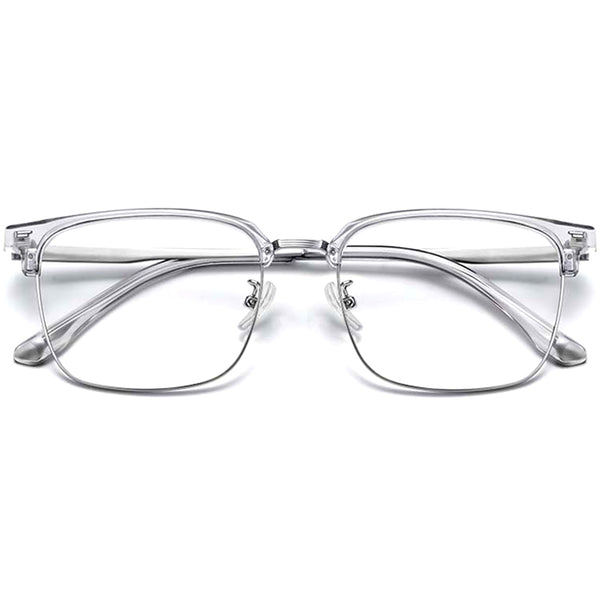 Browline Glasses EF1073 - Wide Frames For Men With Larger Heads
