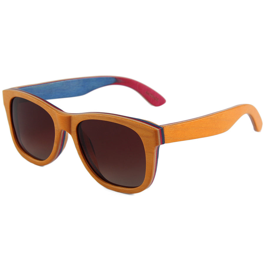 Wood Square Sunglasses S1067