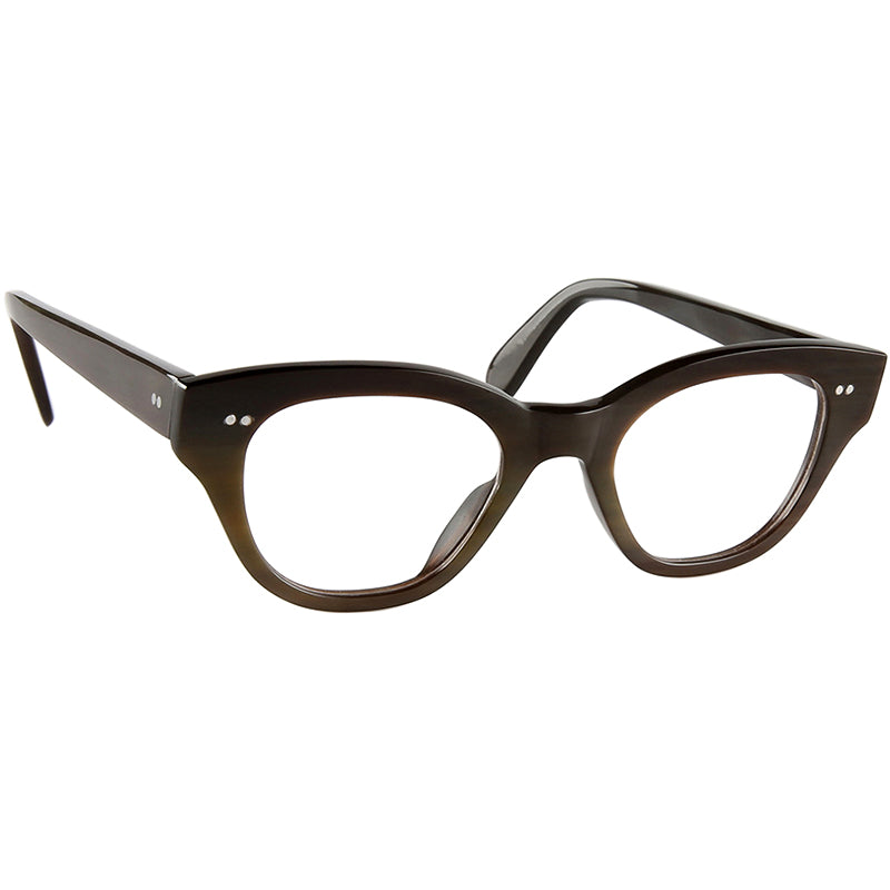 Buffalo Horn Cat-Eye Glasses NJ1215