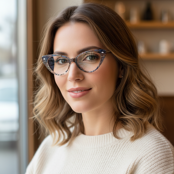 Cat-Eye Glasses A3205