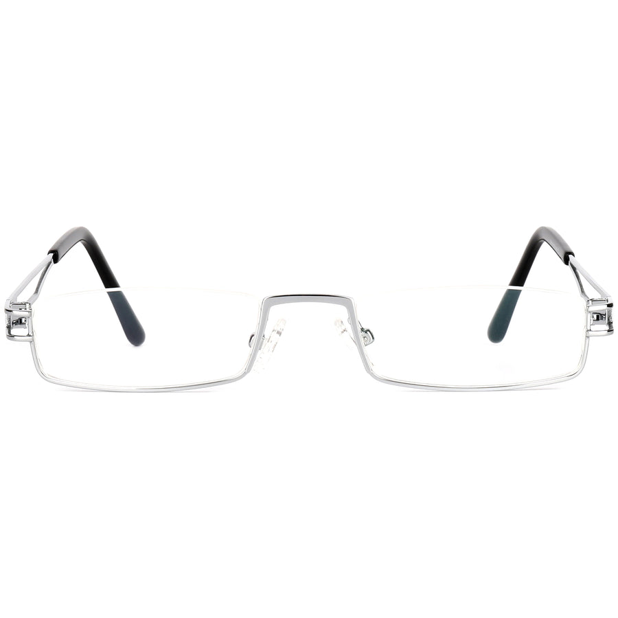 Reverse Half Rim Glasses | EYESHELLS