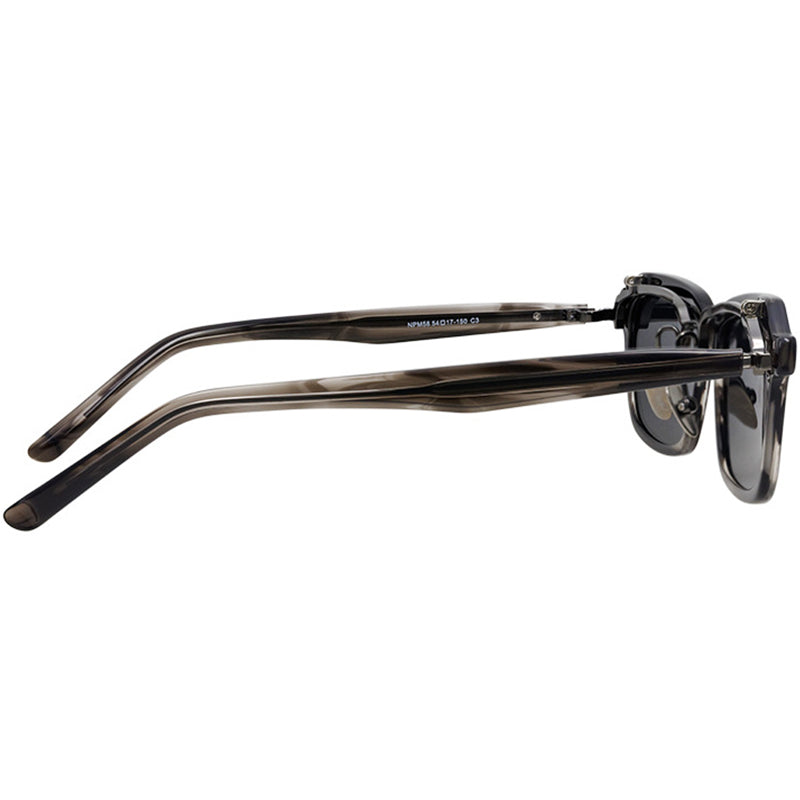 Rectangle Flip Up Sunglasses GCS1128