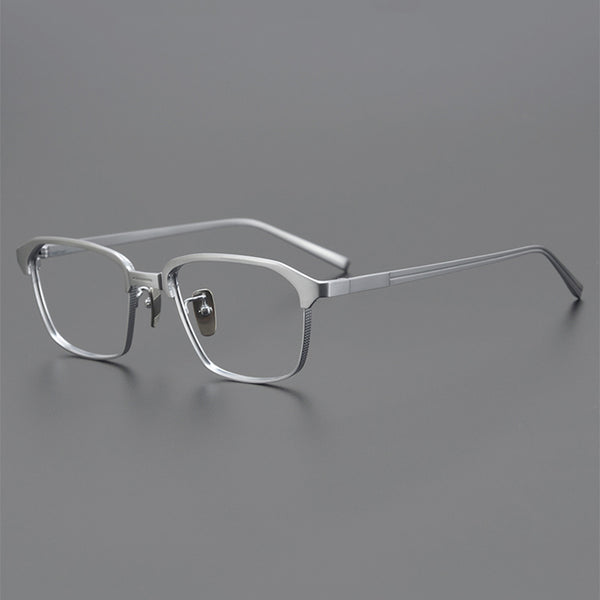 Rectangle Glasses EF1019 - Wide Frames for Men with Larger Heads