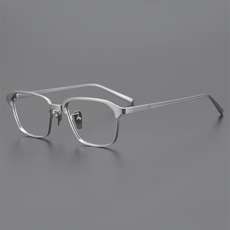Rectangle Glasses EF1019 - Wide Frames for Men with Larger Heads