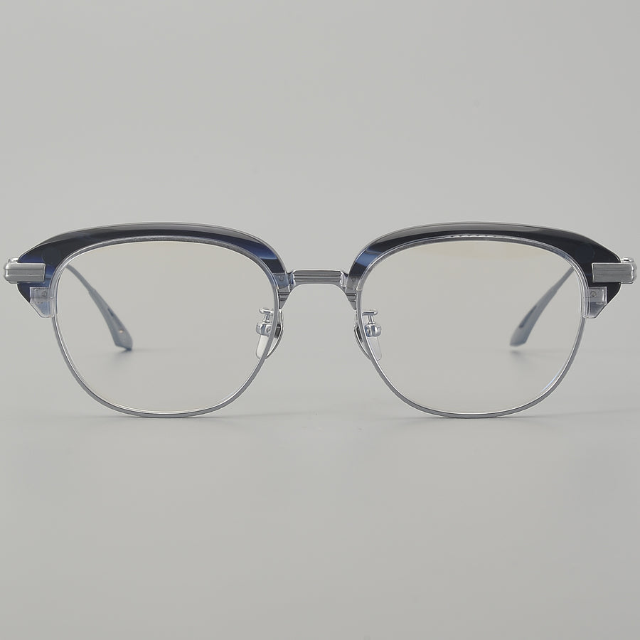 Browline Glasses EF1132 - Wide Frames for Men with Larger Heads