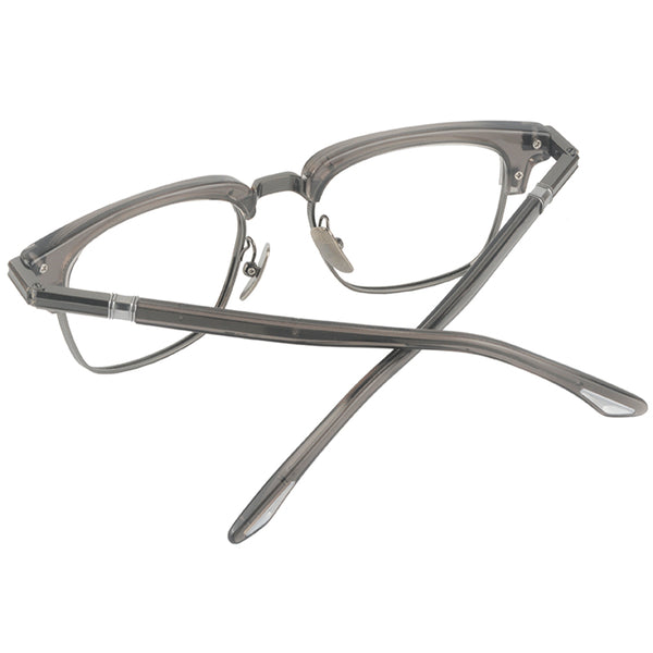 Browline Glasses EF1028 - Wide Frames for Men with Larger Heads