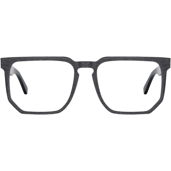 Square Glasses A1046 - Wide Frames for Men with Larger Heads