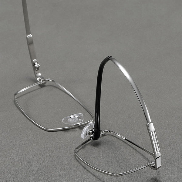 Rectangle Glasses EF1033 - Wide Frames for Men with Larger Heads