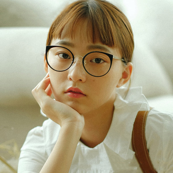 Cat-Eye Glasses A1481