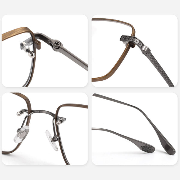 Rectangle Glasses YM1006