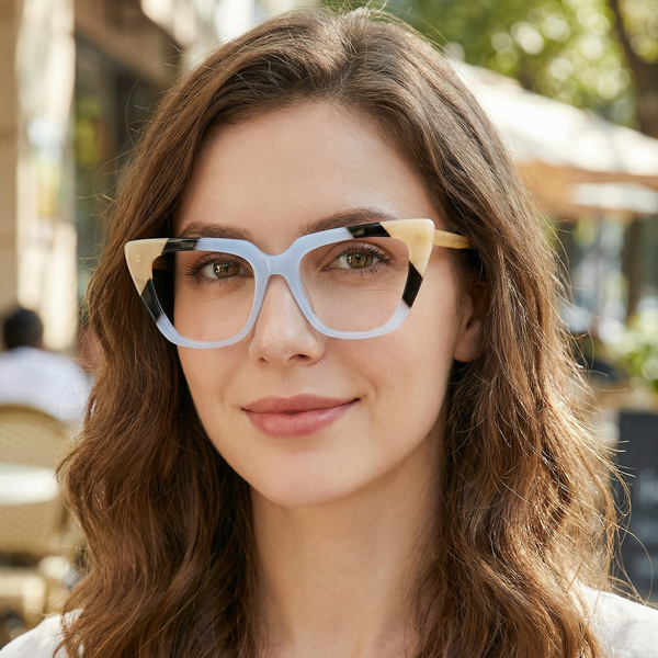 Cat-Eye Glasses A1237
