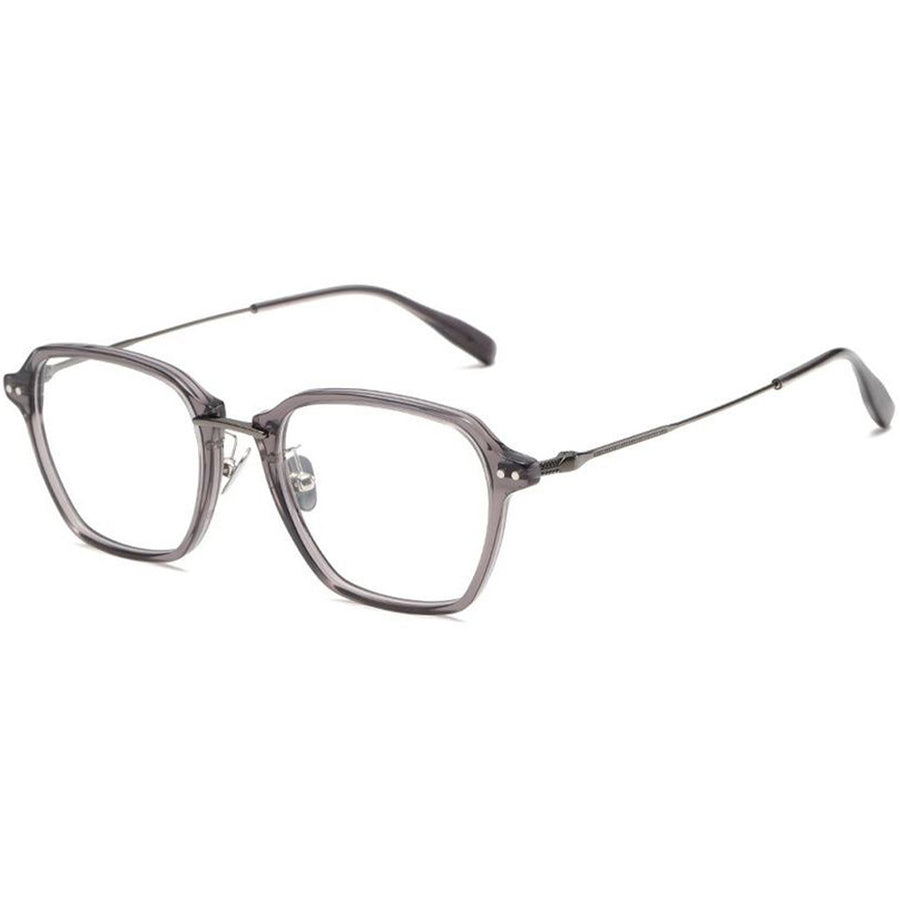 Square Glasses EF1139 - Wide Frames for Men with Larger Heads