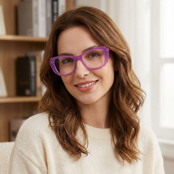 Cat-Eye Glasses A1149