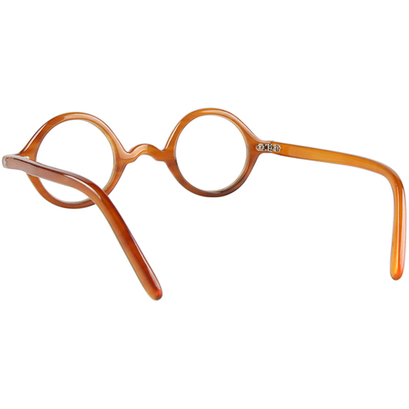 Buffalo Horn Round Glasses NJ1116