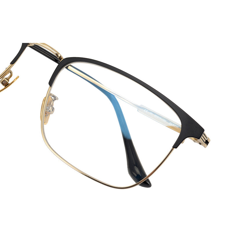 Square Glasses EF1030 - Wide Frames for Men with Larger Heads