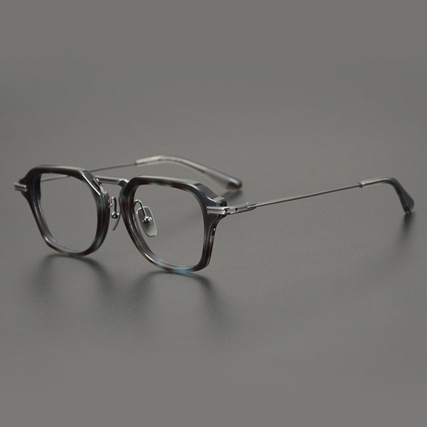 Square Glasses EF1016 - Wide Frames for Men with Larger Heads
