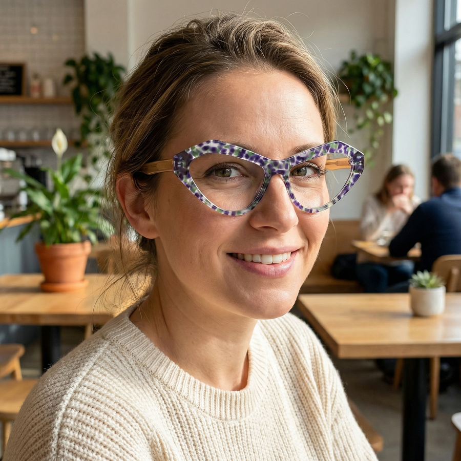 Cat-Eye Glasses YSAA1054