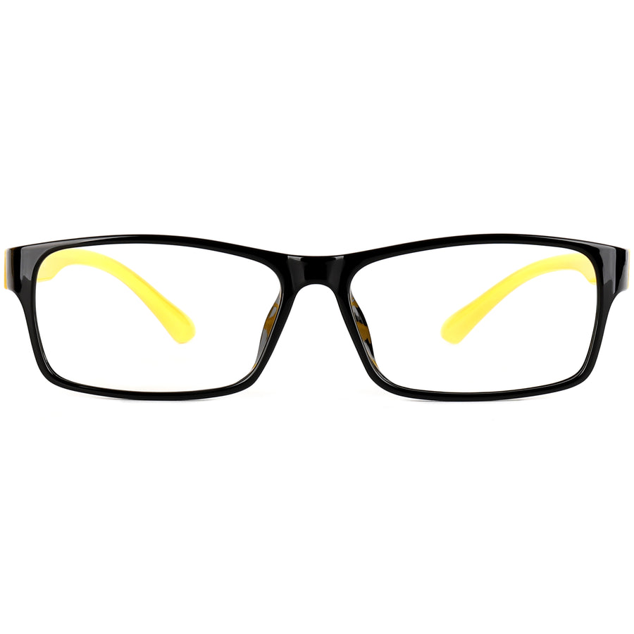 Rectangle Glasses EF1109 - Wide Frames for Men with Larger Heads