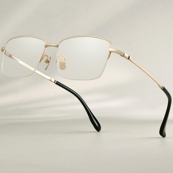 Rectangle Glasses EF1069 - Wide Frames For Men With Larger Heads