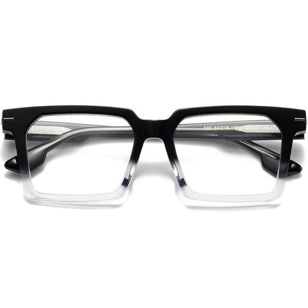Square Glasses HT1003 - Wide Frames For Men With Larger Heads