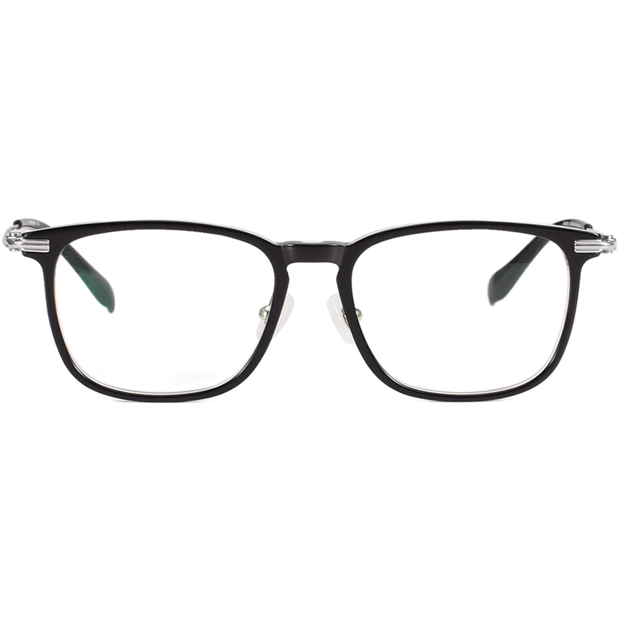 Square Glasses EF1101 - Wide Frames for Men with Larger Heads