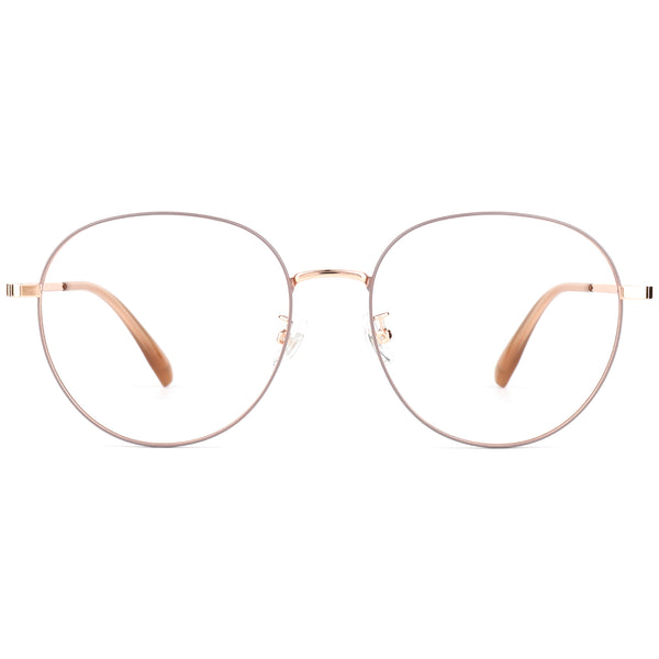 Round Glasses EF1145 - Wide Frames for Men with Larger Heads
