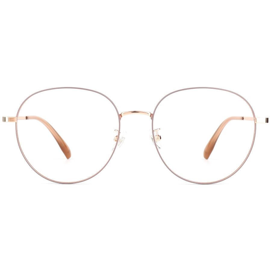 Round Glasses EF1145 - Wide Frames for Men with Larger Heads