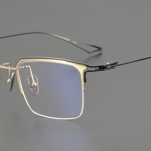 Rectangle Glasses EF1022 - Wide Frames for Men with Larger Heads