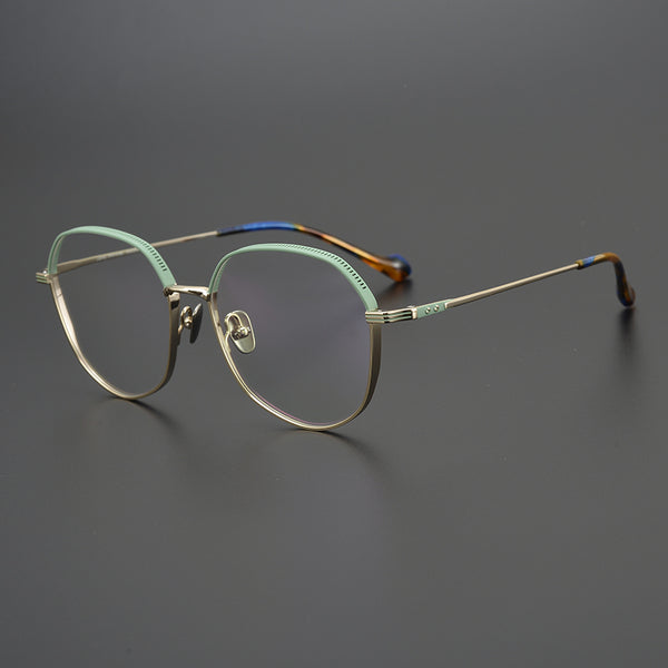 Geometric Glasses MW1262 - Wide Frames for Men with Larger Heads