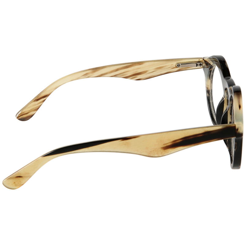 Buffalo Horn Round Glasses NJ1149