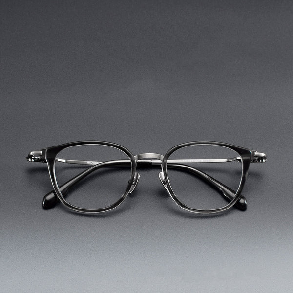 Square Glasses EF1098 - Wide Frames for Men with Larger Heads