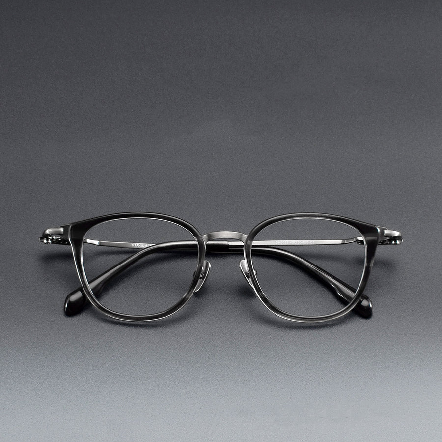 Square Glasses EF1098 - Wide Frames for Men with Larger Heads