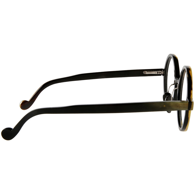 Buffalo Horn Round Glasses NJ1155
