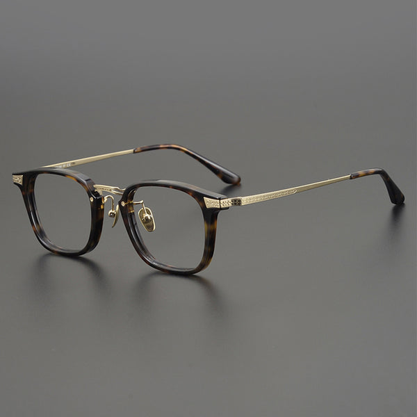 Square Glasses EF1018 - Wide Frames for Men with Larger Heads