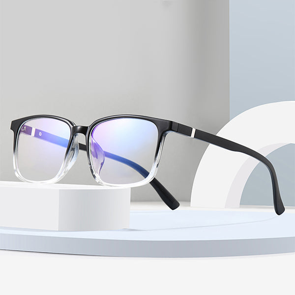 Rectangle Glasses EF1013 - Wide Frames for Men with Larger Heads