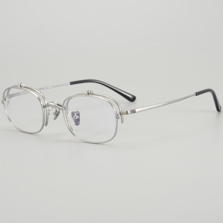 Rectangle Flip Up Glasses BY1049