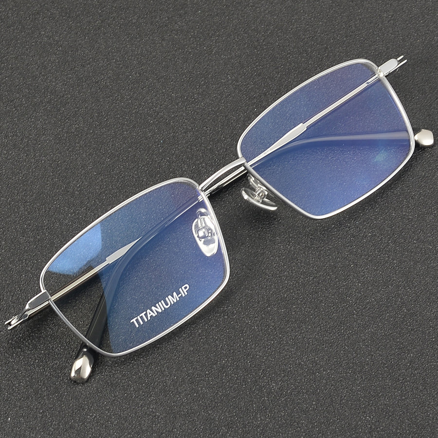 Rectangle Glasses EF1128 - Wide Frames for Men with Larger Heads