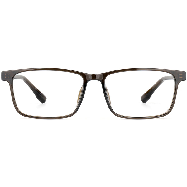 Rectangle Glasses EF1177 - Wide Frames For Men With Larger Heads